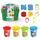 Dede 03492 ART CRAFT MODELING DOUGH BOX - FOOD საბავშვო პლასტელინების ნაკრები