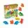 Dede 03613 ART CRAFT 500 GR DINOSAURS MODELING PLAY SAND SET საბავშვო პლასტელინების ნაკრები
