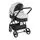 KikkaBoo Gianni Grey 3in1 ახალშობილის ეტლის კომპლექტი, 2 image