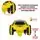UJ Toys Karinca Yellow - საბავშვო კვადროციკლი, 7 image