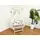 Bebeconfor Amedan White Color Basket Cradle With White/Brown Bumper ახალშობილის საწოლი