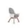Cangaroo Wooden High Chair Hygge Grey საკვები სკამ-მაგიდა, 10 image
