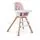 Cangaroo Wooden High Chair Hygge Pink საკვები სკამ-მაგიდა