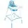 Pilsan Star High chair Blue საკვები სკამ-მაგიდა 07 570