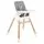 KikkaBoo Modo 2in1 Grey საკვები სკამ-მაგიდა
