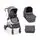 KikkaBoo Maui Grey 3in1 საბავშვო ეტლის კომპლექტი