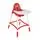 Pilsan Star High chair Red საკვები სკამ-მაგიდა 07 570