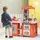 tableware set Cute Version Desk big version orange ფუნქციური საბავშვო სამზარეულო, 7 image