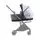 Anex Air-X Travel Cot Grey საბავშვო ეტლის გონდოლა, 4 image