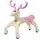 TOY RIDE UN-RO01 PINK გადასაჯდომი საგორიალო ირემი