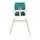 KikkaBoo Modo 2in1 Petrol Green საკვები სკამ-მაგიდა, 2 image