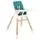 KikkaBoo Modo 2in1 Petrol Green საკვები სკამ-მაგიდა
