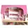 Kids Deluxe Wooden Dollhouse with Strong and Sturdy Design HX001 Pink თოჯინის ხის სახლი ავეჯით, 2 image