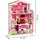 Wooden Doll House with elevator TS006 თოჯინის ხის სამ სართულიანი სახლი ავეჯით, 12 image