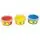 Play-Doh Finger Paint 3 Colors 50 ml PR002 საბავშვო სახატავი საღებავი, 2 image