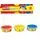 Play-Doh Finger Paint 3 Colors 50 ml PR002 საბავშვო სახატავი საღებავი