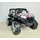 Kids Jeep White -ელექტრო მანქანა ტყავის სავარძლით