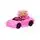 Barbie Extra Baby Pink in Nostalgic Dress MTL-HHN06 ბარბის თოჯინა მანქანით და ძაღლით, 5 image