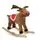 Cangaroo  Plush rocking deer Rudolf WJ-001  ფუმფულა სარწეველა ცხენი