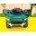 Land Rover Defender Jeep Green - ელექტრო მანქანა კაუჩუკის საბურავებით/ტყავის სავარძლით