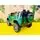 Land Rover Defender Jeep Green - ელექტრო მანქანა კაუჩუკის საბურავებით/ტყავის სავარძლით, 2 image