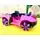 Mercedes-Benz Electric Car Pink -ელექტრო მანქანა ტყავის სავარძლით, 3 image