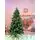 Christmas Tree With Pine Cones And Berries საახალწლო ნაძვის ხე შერეული სილიკონის წიწვებით, გირჩით და კენკრით 180 სმ (OT001), 3 image