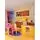 Wooden Doll House For Kids TX1052-1თოჯინის ხის სამ სართულიანი სახლი ავეჯით, 2 image