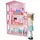 Wooden Doll House For Kids TX1052 თოჯინის ხის სამ სართულიანი სახლი ავეჯით