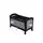 Graco PLAYARD ROLL A BED BLACK GREY ორ დონიანი საწოლ-მანეჟი, 2 image