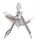 Cangaroo Baby High Chair and Swing Pudding 2in1 beige ტრანსფორმერი ელექტრო შეზლონგი, 8 image