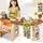 Large Supermarket with accessories საბავშვო ფუნქციური დახლი-მაღაზია