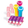 Make It Real 2563MR COLOR FUSION NAIL POLISH MAKER REFILL PACK საბავშვო ფრჩხილის ლაქის კომპლექტი, 4 image