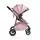 Cangaroo Baby stroller Milan pink საბავშვო ტრანსფორმერი ეტლის კომპლექტი, 5 image