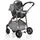 Cangaroo Milan Grey საბავშვო ტრანსფორმერი ეტლის კომპლექტი, 5 image