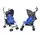 Baby Stroller Wonderful Blue მსუბუქი სასეირნო ეტლი, 2 image