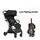 Cangaroo Baby Stroller Easy Fold Limited Edition პრემიუმ კლასის მსუბუქი სასეირნო ეტლი უნიკალური დაკეცვის მექანიზმით