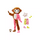 Barbie Cutie Reveal Dolls Tropical Jungle Series HKR01 თოჯინა ფერის ტრანსფორმაციით, 4 image