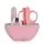 Cangaroo Hygiene set APPLE Pink ახალშობილის ფრჩხილების მოვლის საშუალებები, 2 image