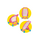 Dede 01960 BABY STROLLER თოჯინის სასეირნო ეტლი, 3 image