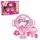 Dede 01510 BARBIE TRAY TEA SET სათამაშო ურიკა სამზარეულოს აქსესუარებით