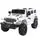 Electric Car White - ელექტრო მანქანა ტყავის სავარძლით, 4 image