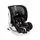 KikkaBoo 4in1 (ISOFIX) Black მანქანის სავარძელი (ქარსითი)