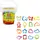 Dede 03542 ART CRAFT 16 PCS CUTTERS DOUGH MOULDS პლასტელინების აქსესუარების ნაკრები