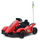 F1 For Kids Red - ელექტრო მანქანა ტყავის სავარძლით