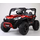 Buggy Red - ელექტრო მანქანა ტყავის სავარძლით