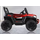 Buggy Red - ელექტრო მანქანა ტყავის სავარძლით, 3 image