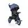 Byox Tornado with Music Tray Dark Blue სამ თვლიანი ველო ეტლი