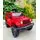Electric Car Red - ელექტრო მანქანა ტყავის სავარძლით