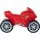 Pilsan Mini Moto 06 809 Red გადასაჯდომი მოტოციკლეტი, 4 image